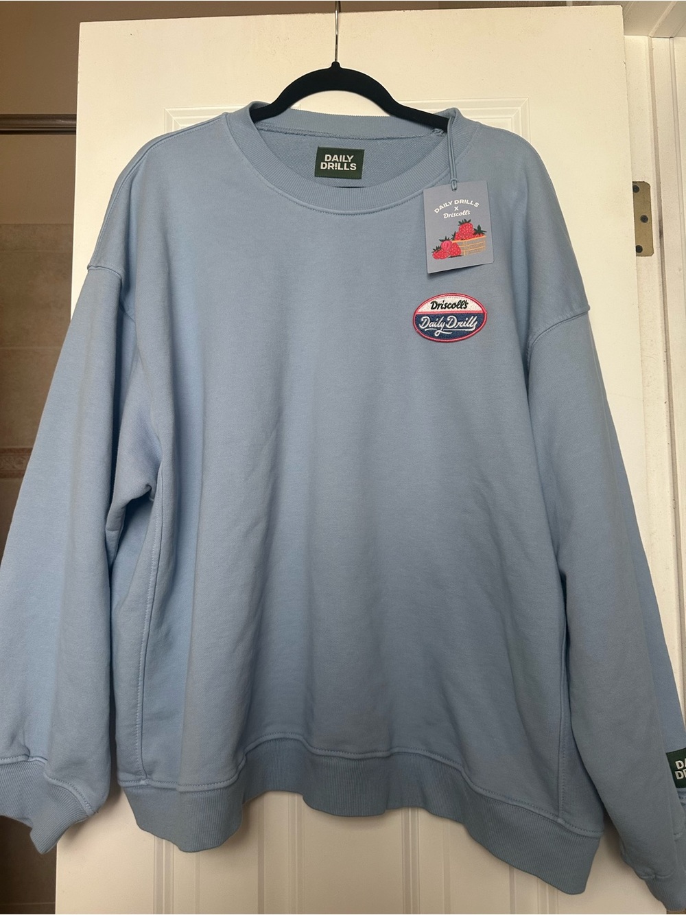 Daily Drills x Driscolls Collab sweatshirt NWT size M/L